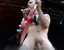 Robie Williams exposed cock